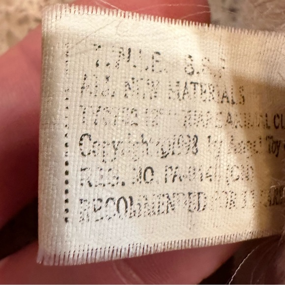 Vintage Stuffed Animal LION Plush 12" Pillow~1998 TWIE Angel Toys With Whiskers - Picture 9 of 16